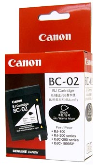 Касета Canon BC02 черна оригинална